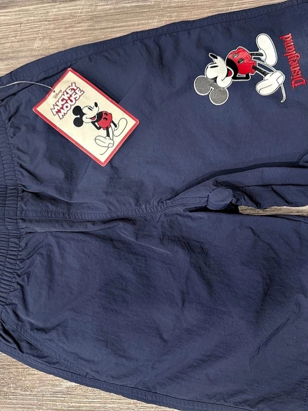 Disney Disneyland Mickey Mouse Shorts Boys 7 NWT